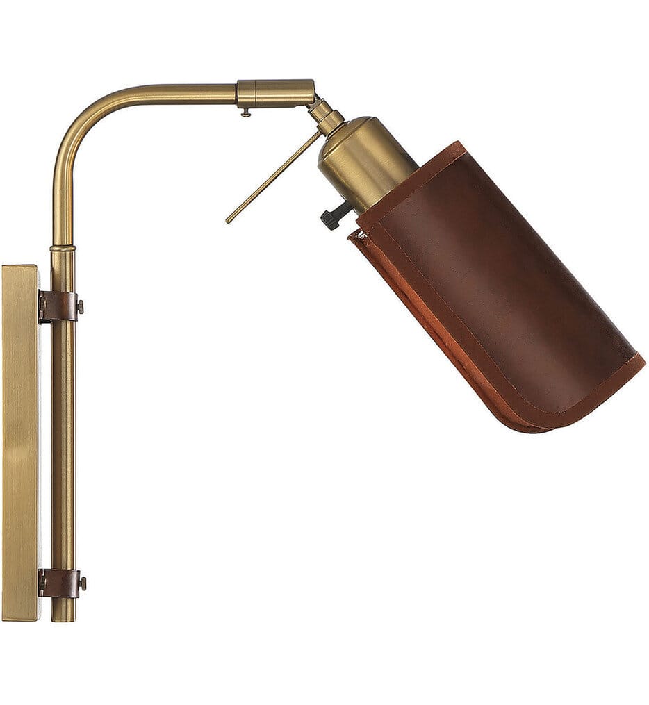 Meridian - M90062NB - Meridian 12" Wall Sconce