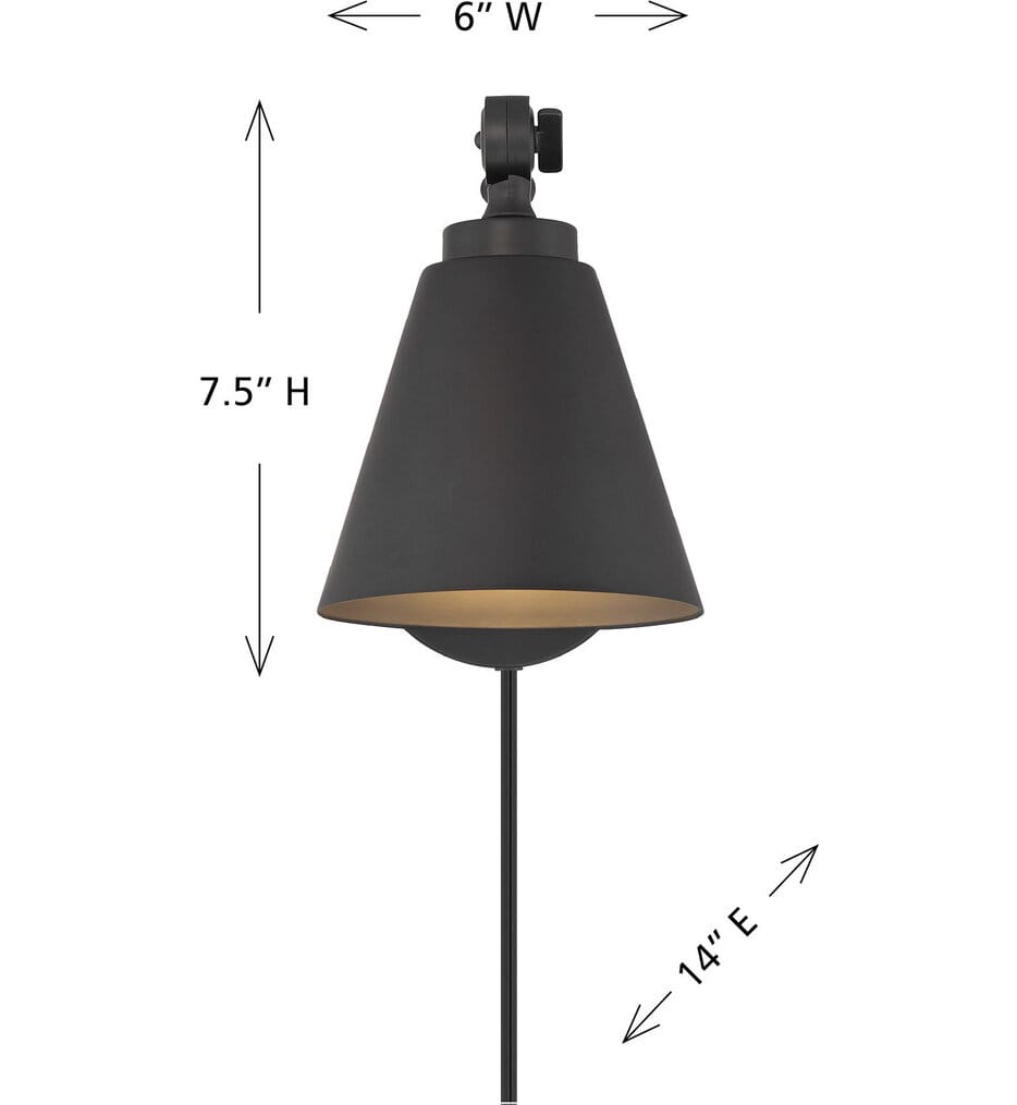 Meridian - Meridian 7.5" Wall Sconce
