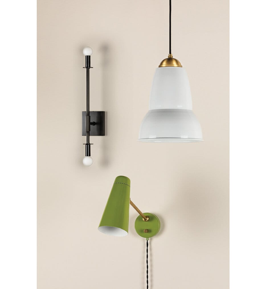 Mitzi - H439701S-AGB/GWH - Jamila 10" Pendant