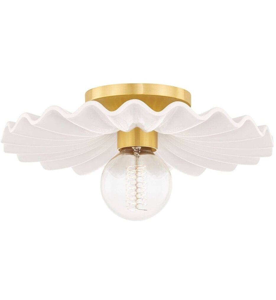 Mitzi - H499101-AGB/CCR - Tinsley 11.75" Flush Mount