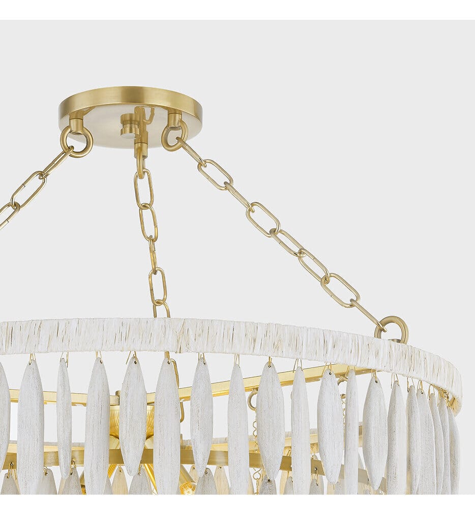 Mitzi - H805804-AGB - Tiffany 24" Chandelier