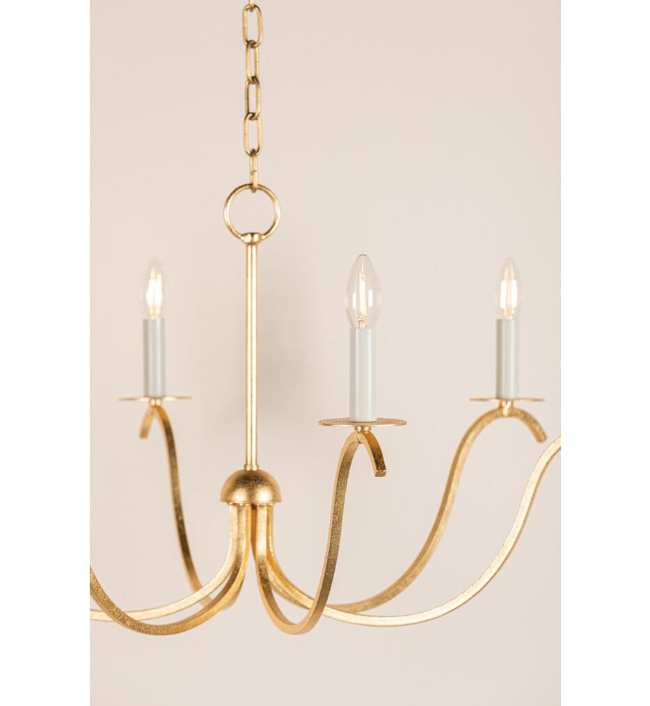 Mitzi - H809806-GL - Jaclin 34.5" Chandelier