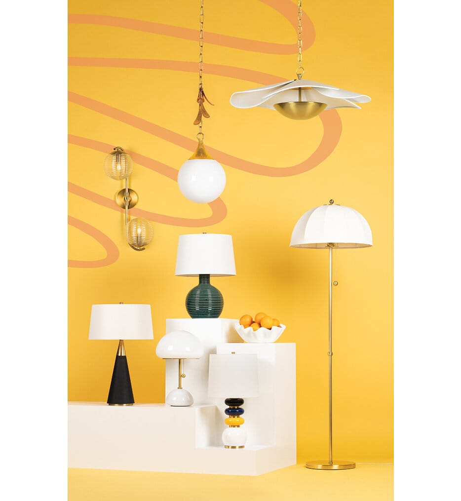 Mitzi - H812701S-VGL - Victoria 9" Pendant