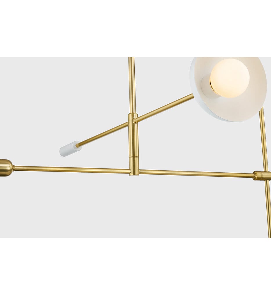 Mitzi - H878803-AGB/SWH - Billie 37.25" Chandelier