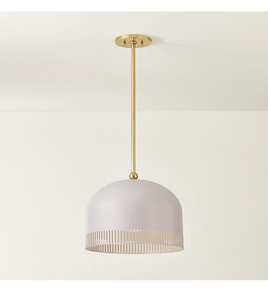 Mitzi - H884701L-AGB/SPG - Liba 15" Pendant