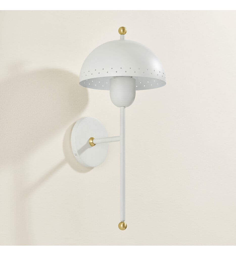 Mitzi - H885101-AGB/SWH - Jojo 18.75" Wall Sconce