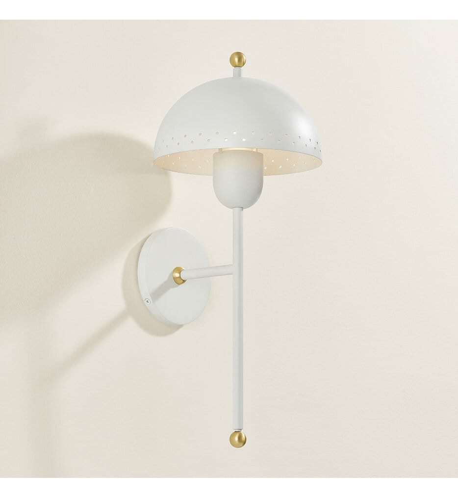 Mitzi - H885101-AGB/SWH - Jojo 18.75" Wall Sconce