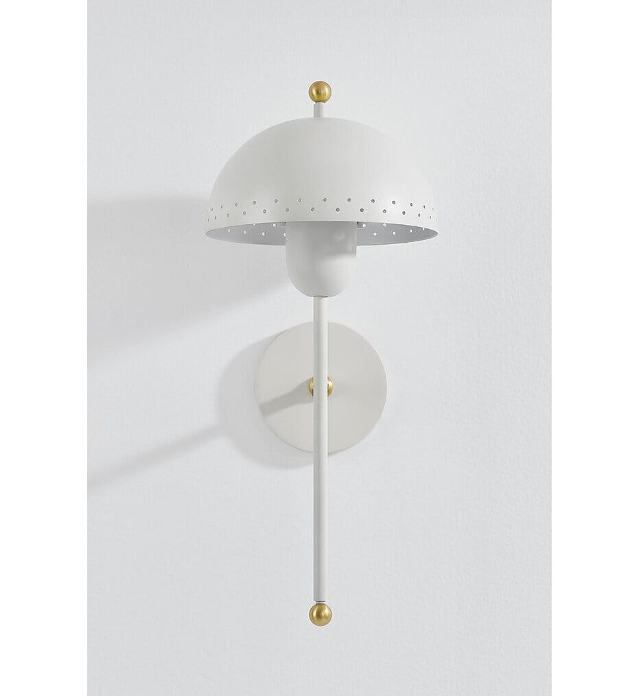 Mitzi - H885101-AGB/SWH - Jojo 18.75" Wall Sconce