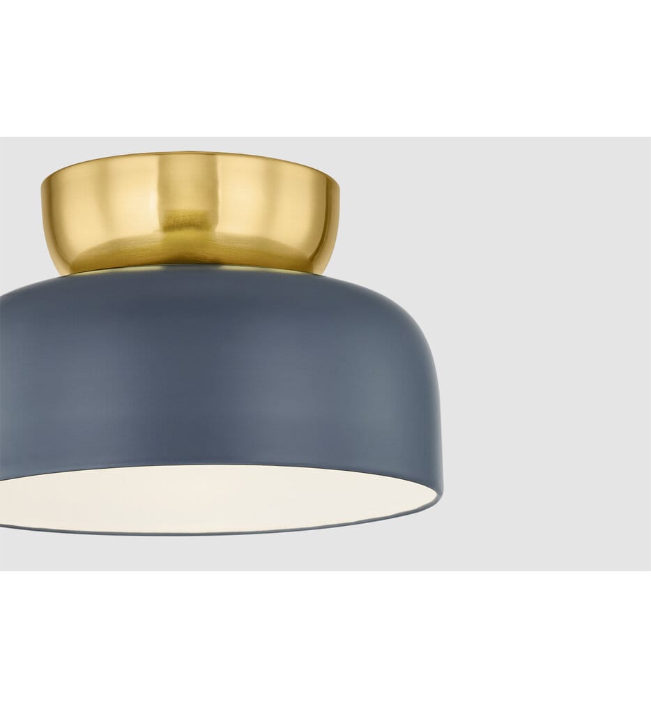 Mitzi - H890501L-AGB/SBL - Batya 13" Flush Mount