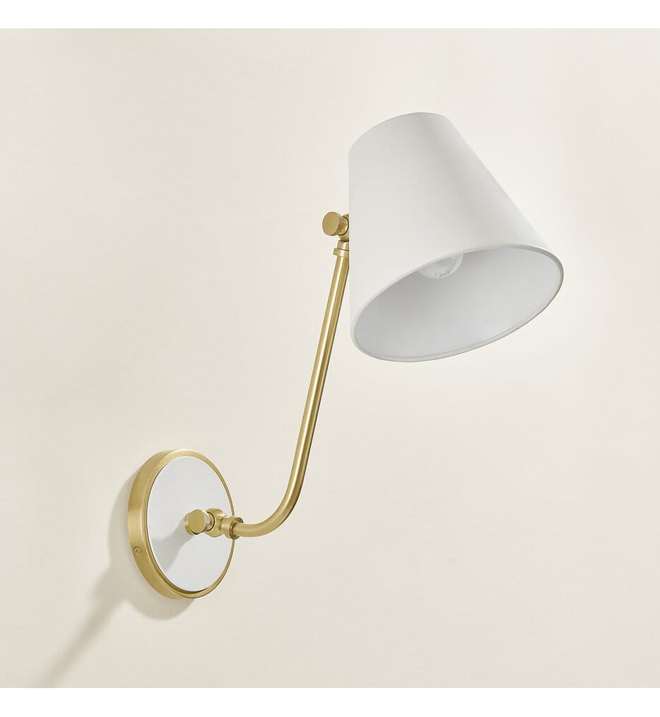 Mitzi - H891101-AGB/SWH - Georgann 15.5" Wall Sconce