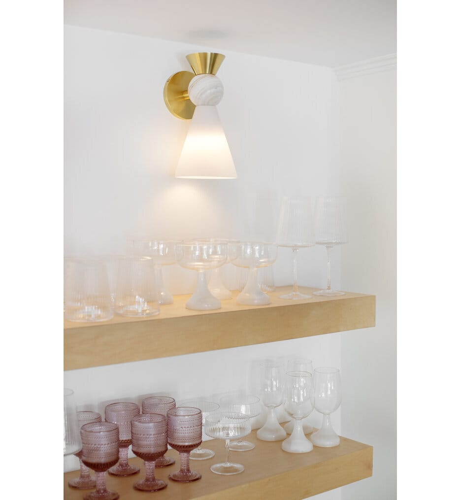 Mitzi - H908101-AGB - Mona 11.25" Wall Sconce