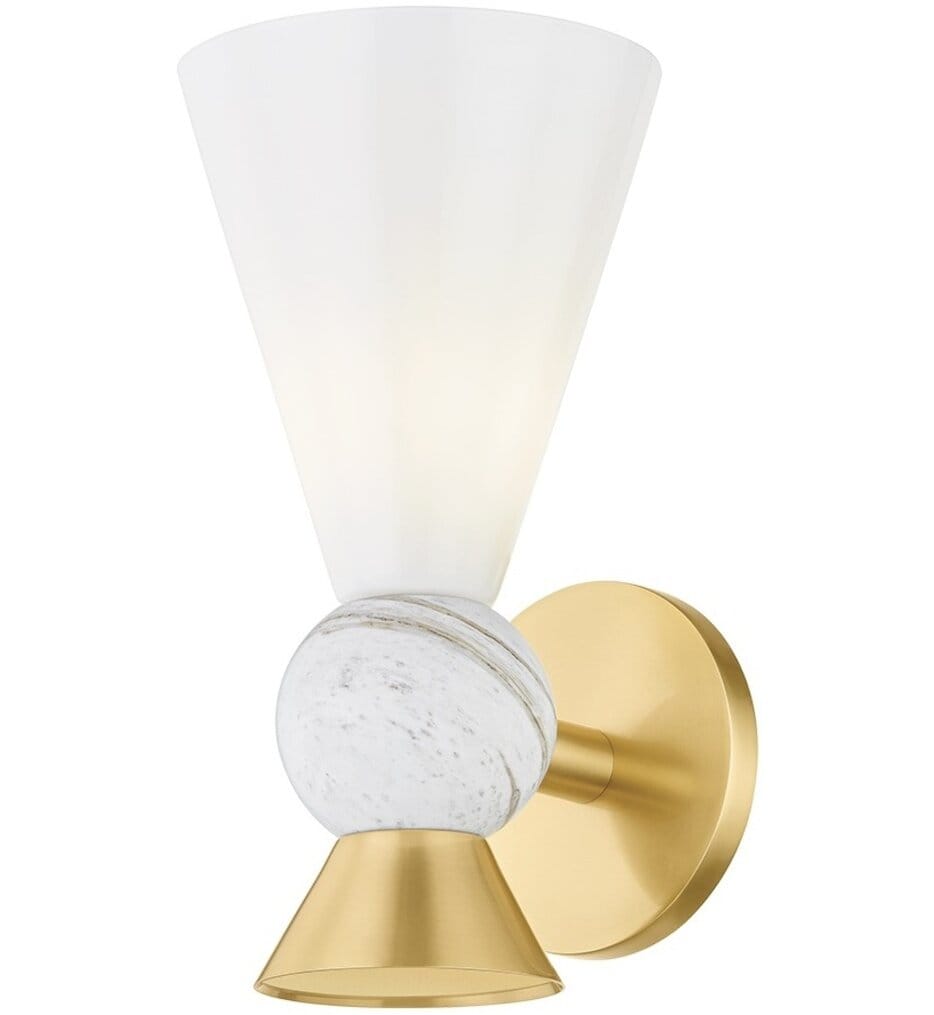 Mitzi - H908101-AGB - Mona 11.25" Wall Sconce