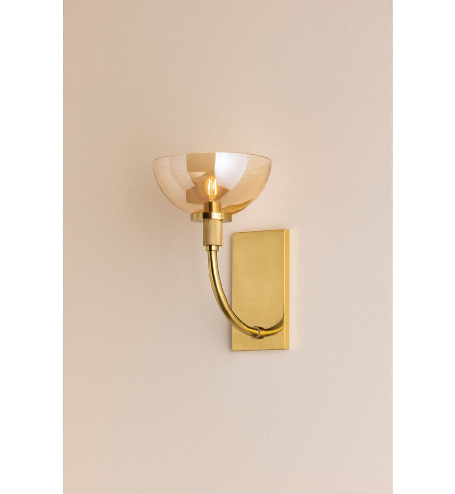 Mitzi - H981101-AGB - Eva 12" Wall Sconce