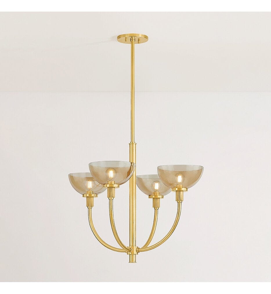 Mitzi - H981804-AGB - Eva 25.5" Chandelier