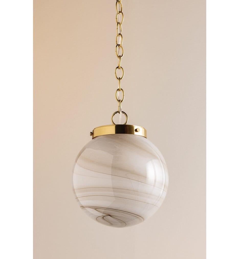 Mitzi - H989701S-AGB - Ambra 11.75" Pendant