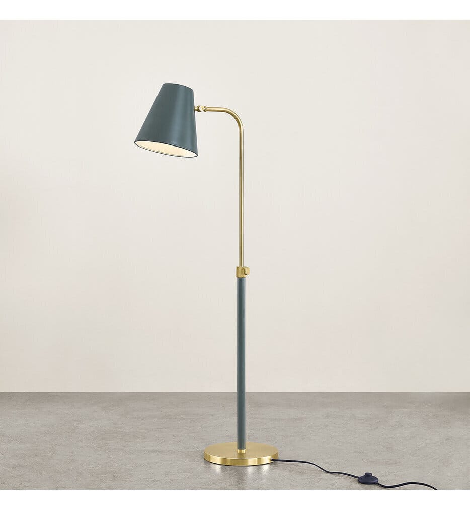 Mitzi - HL891401-AGB/SSG - Georgann 52" Floor Lamp