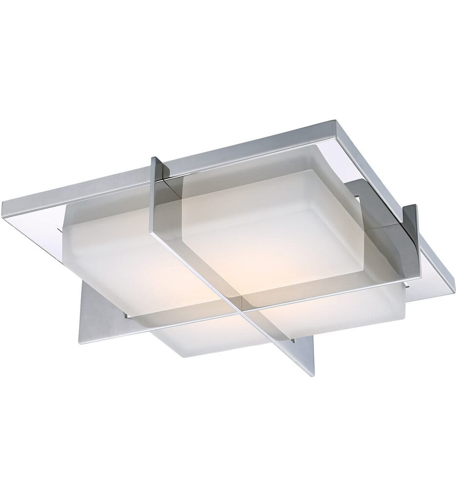 Modern Forms - FM-4716-SS - Razor 15.8" Flush Mount