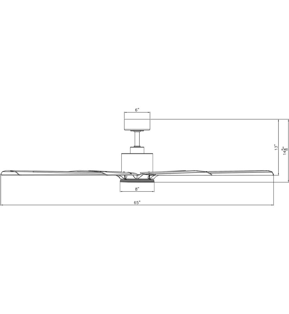 Modern Forms - Size Matters 65" Ceiling Fan