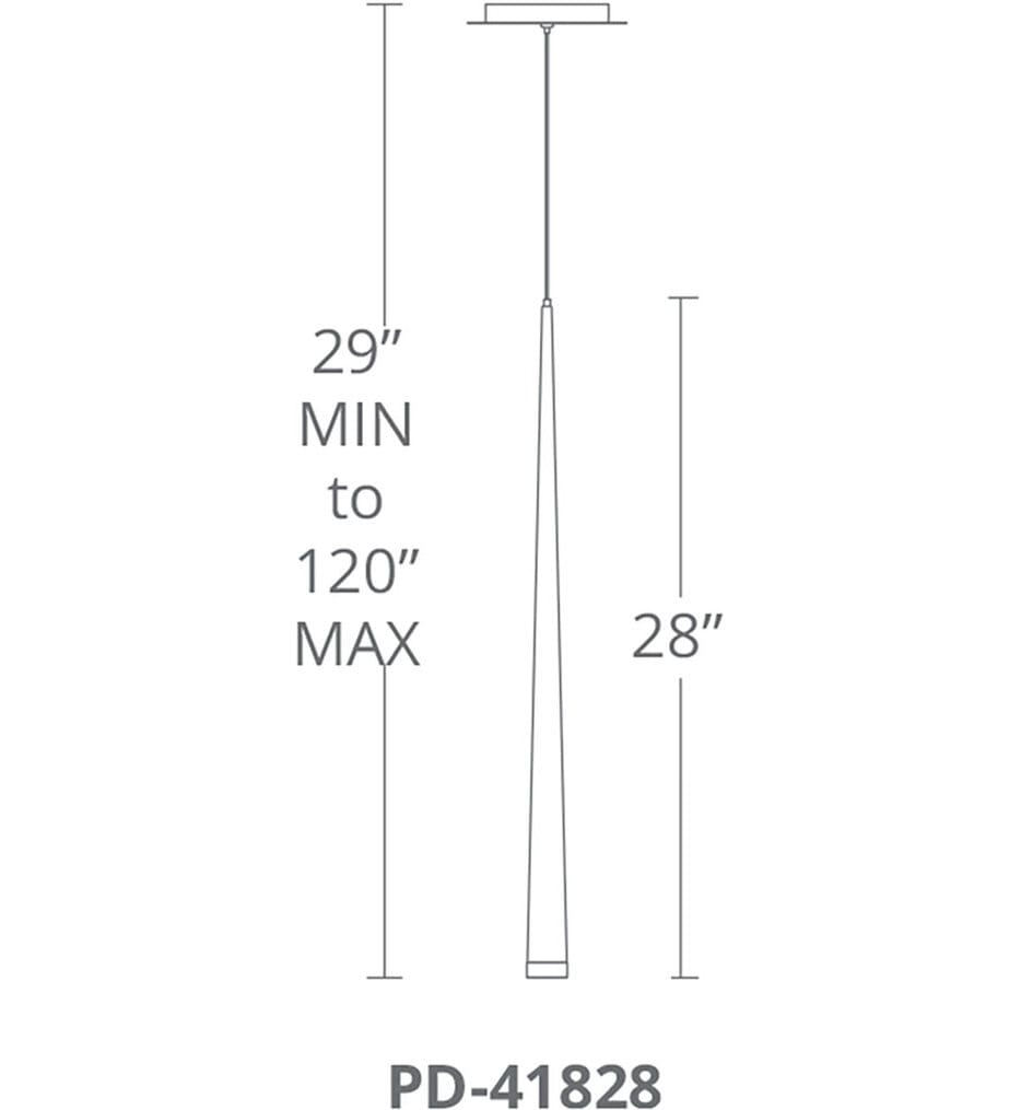 Modern Forms - Cascade 1.5" Pendant