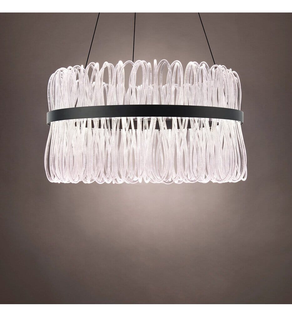 Modern Forms - PD-48226-BK - Charlize 26.13" Pendant
