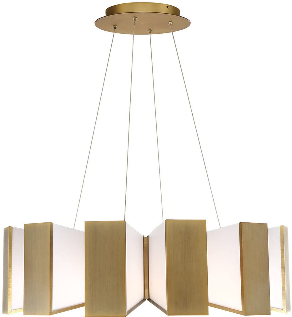 Modern Forms - PD-75934-AB - Chronos 34" Chandelier