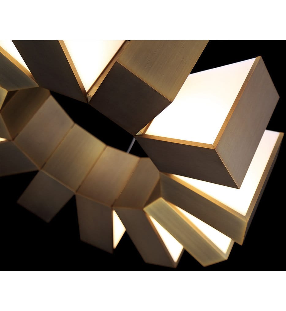 Modern Forms - PD-75934-AB - Chronos 34" Chandelier