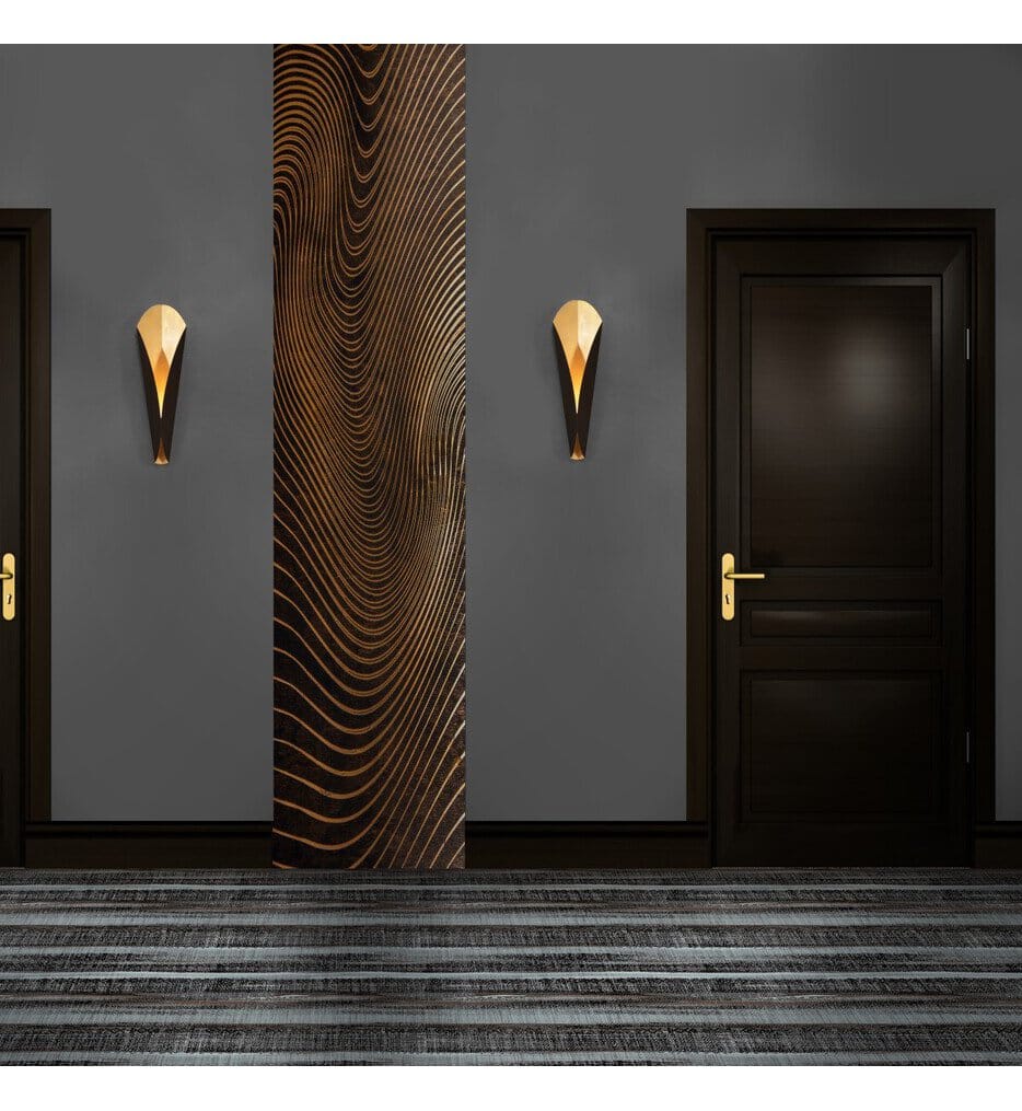 Modern Forms - WS-50222-BZ/GL - Fleur 22" Wall Sconce