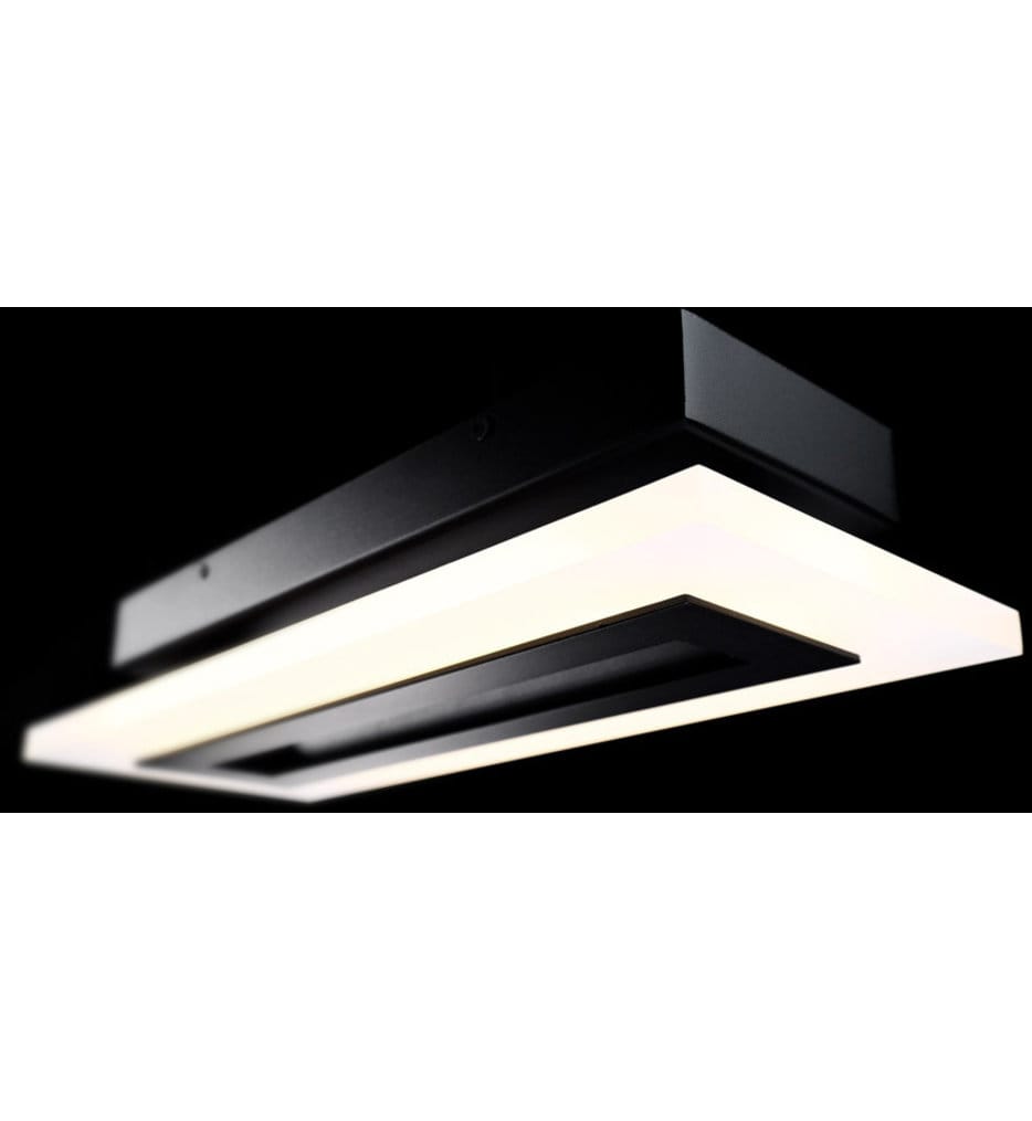 Modern Forms - WS-W46817-BK - Shadow 17" Outdoor Wall Sconce