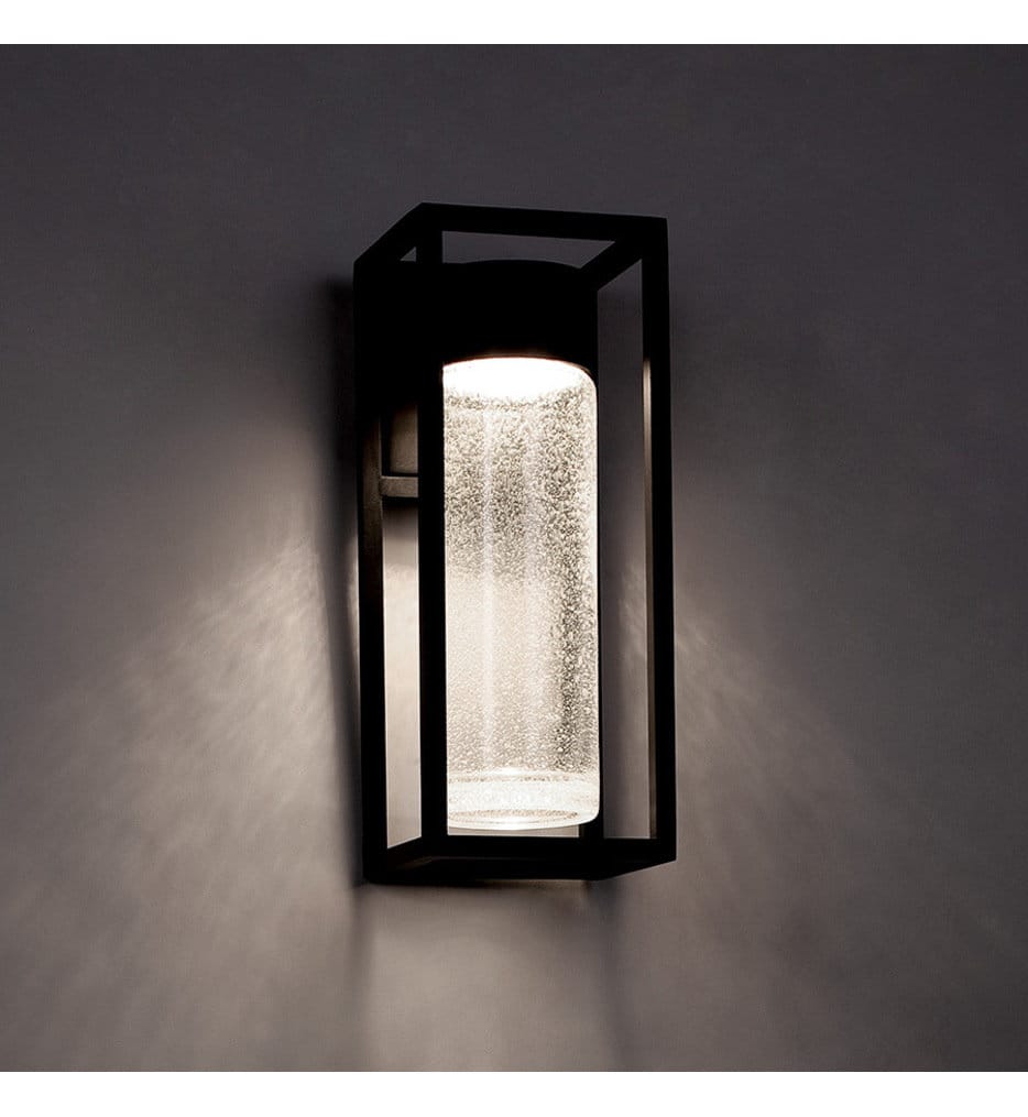 Modern Forms - WS-W5416-BK - Structure 16" Outdoor Wall Sconce