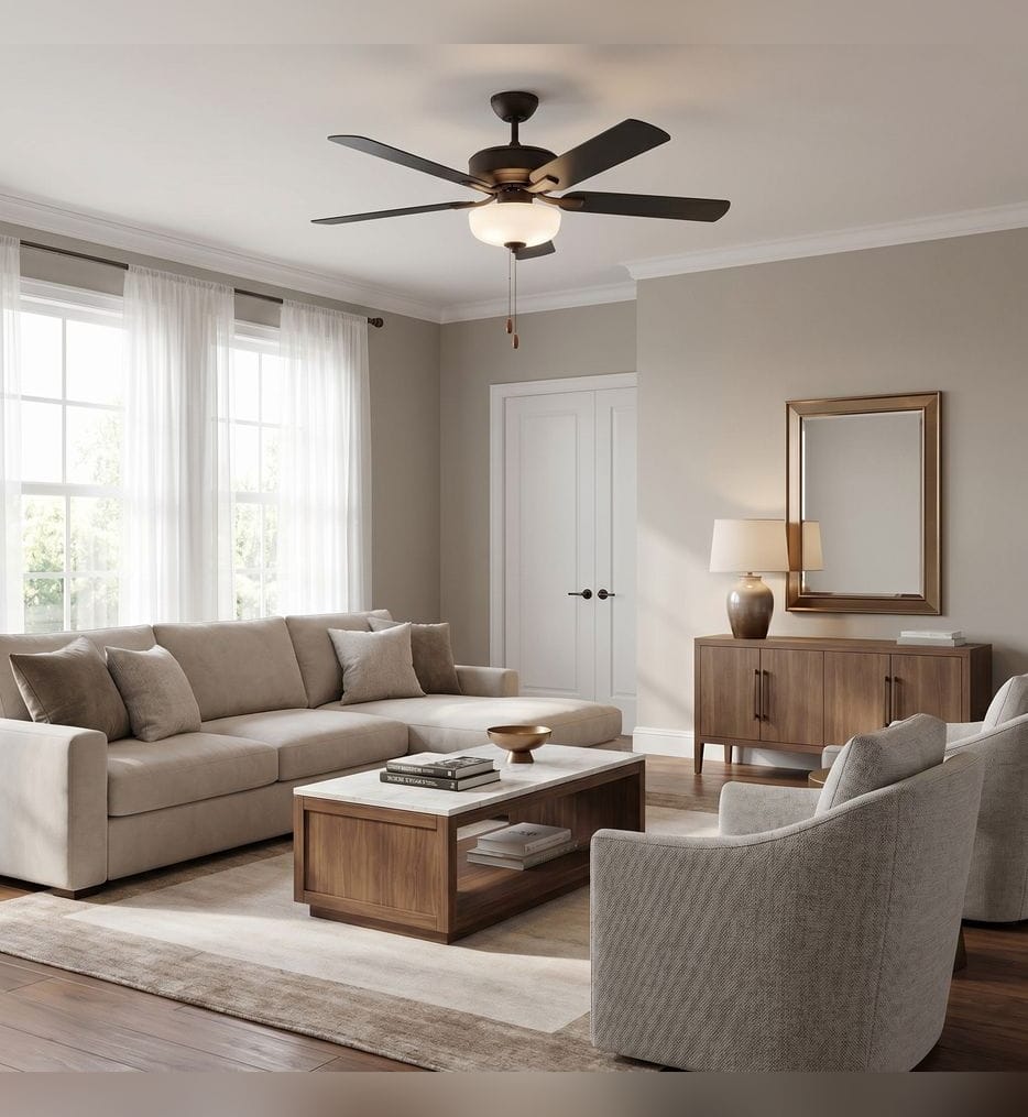 Generation Lighting - Linden DC 52" LED Ceiling Fan