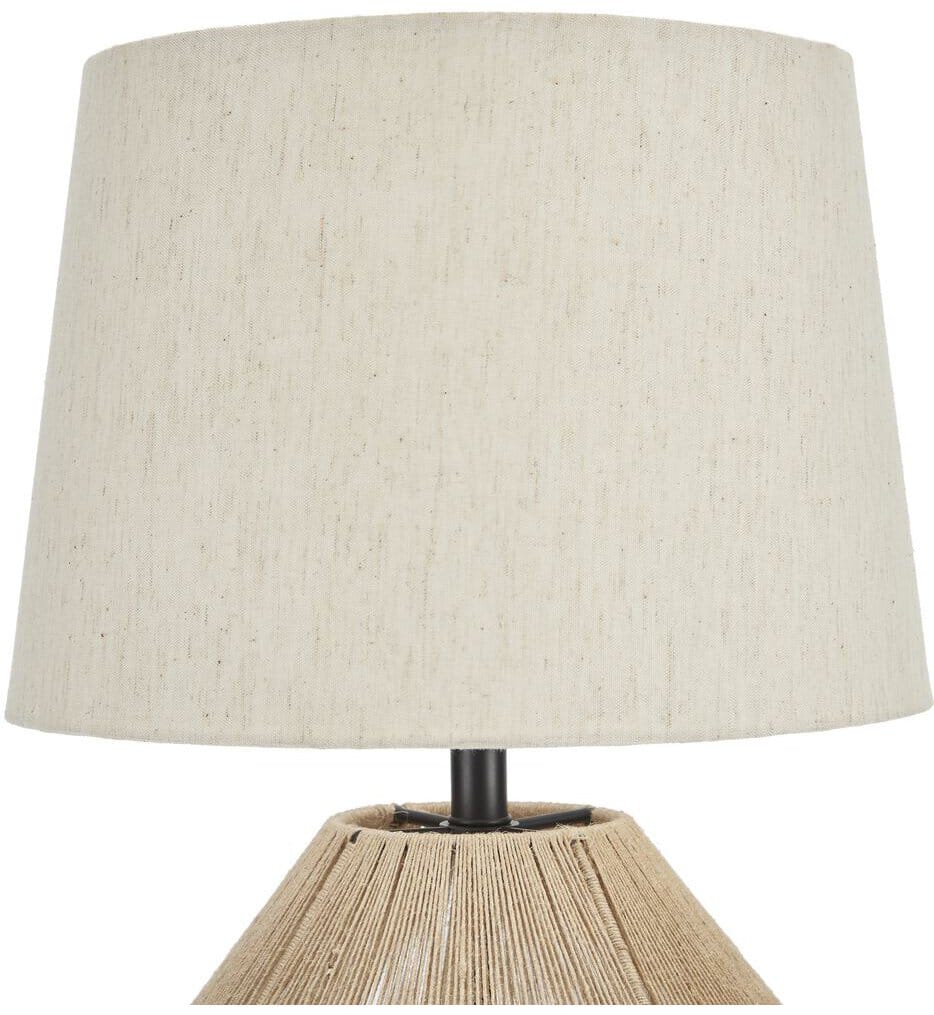 Nourison - 848783006938 - Natural Woven Jute 23" Table Lamp
