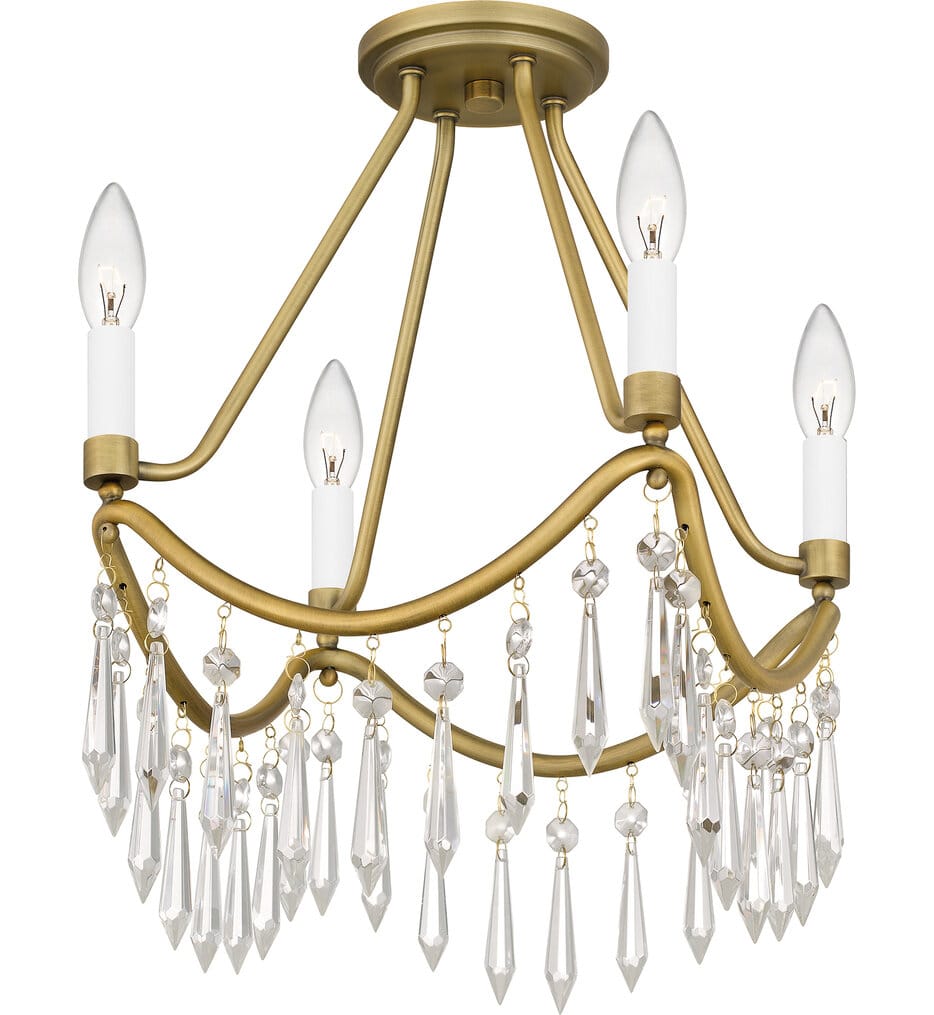 Quoizel - AID1712AB - Airedale 12" Semi Flush
