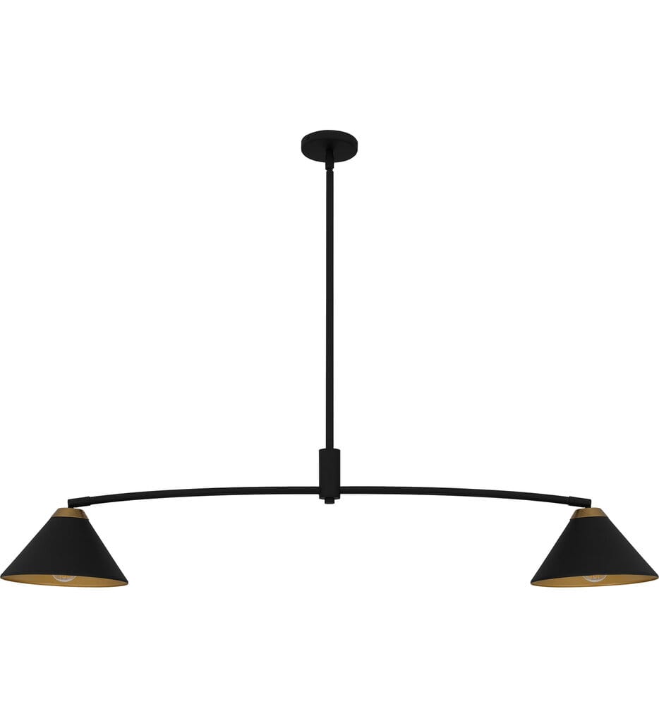 Quoizel - ALS252MBK - Alscott 52" Island Light
