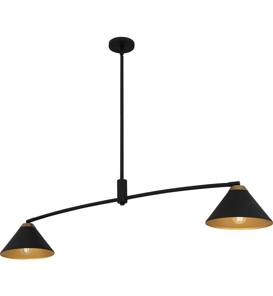 Quoizel - ALS252MBK - Alscott 52" Island Light