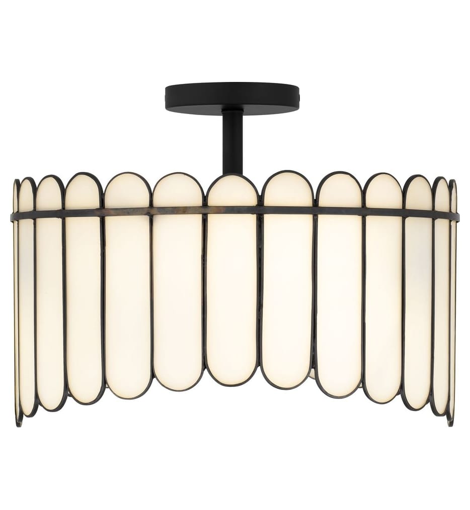 Quoizel - ANN1816MBK - Annabelle 16.25-inch Pendant