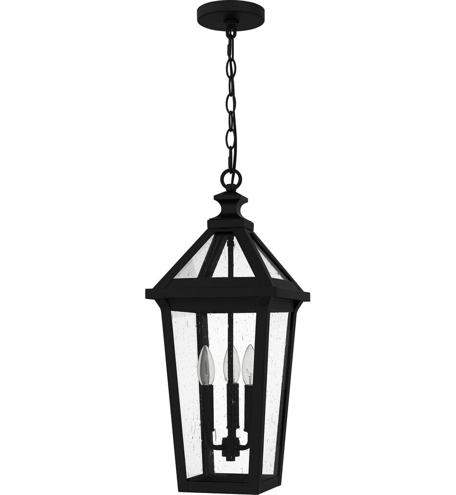 Quoizel - BLV1909MBK - Boulevard 9.5" Outdoor Pendant
