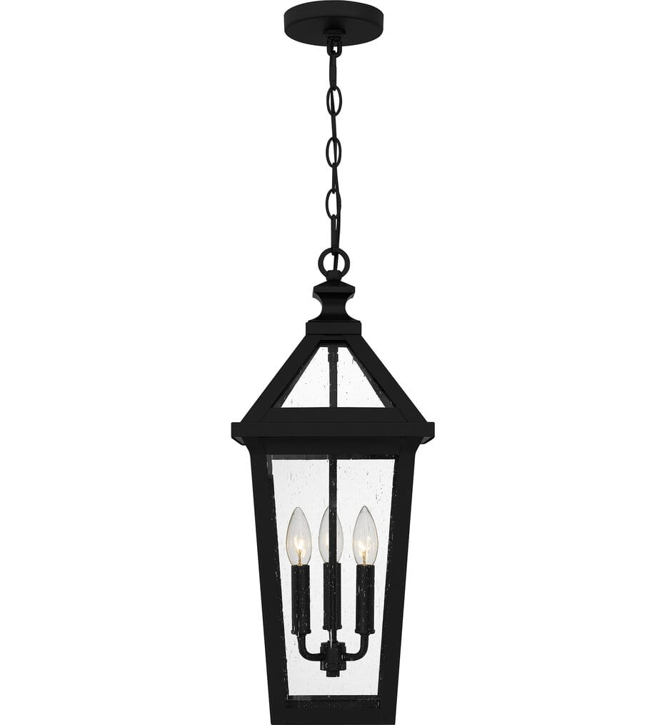 Quoizel - BLV1909MBK - Boulevard 9.5" Outdoor Pendant