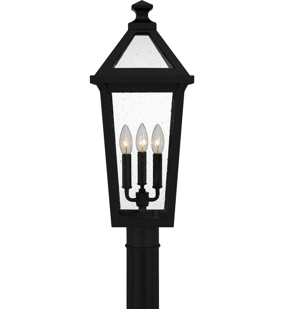 Quoizel - BLV9009MBK - Boulevard 23.75" Outdoor Post Light