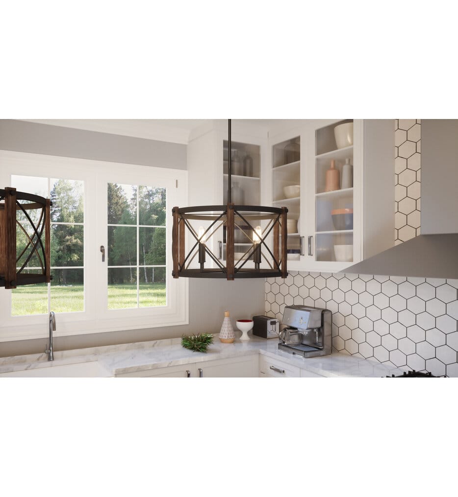 Quoizel - BRO2820MK - Baron 20" Pendant