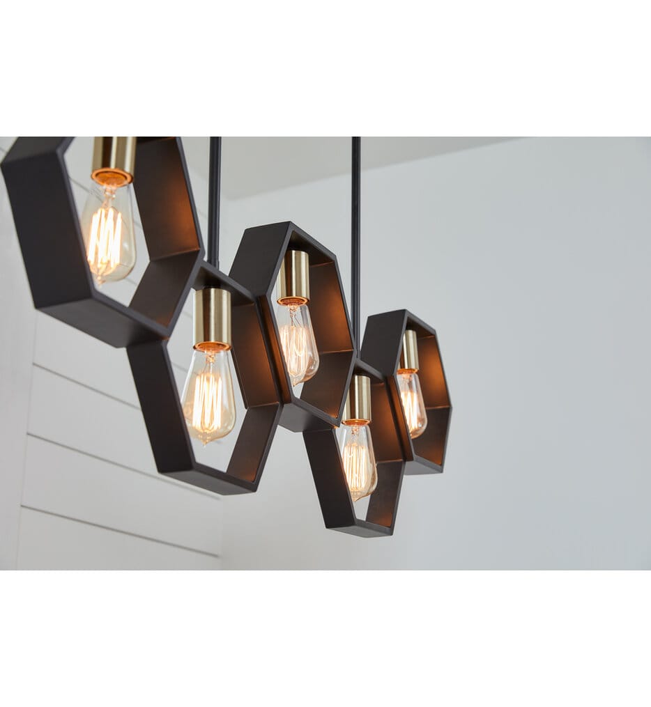 Quoizel - BSK540EK - Bismarck 40" Island Light