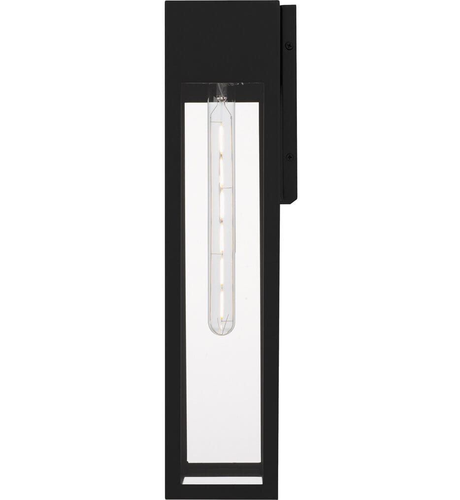 Quoizel - BSW8409MBK - Boswell 20" Outdoor Wall Sconce