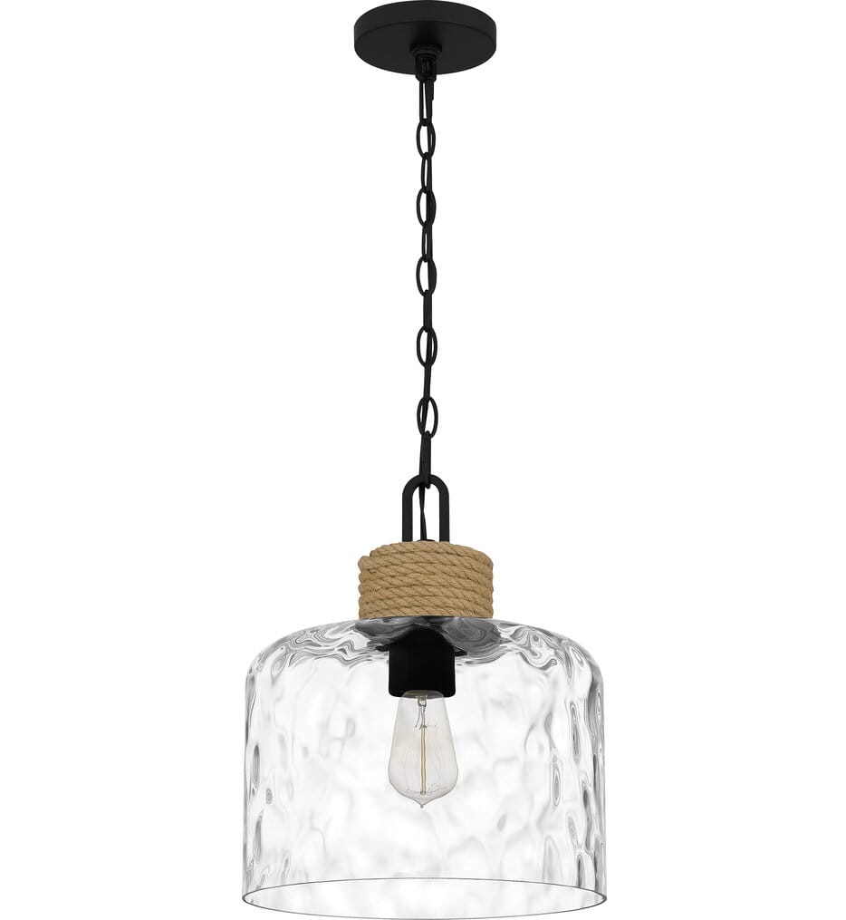 Quoizel - BTC1512MBK - Baltic 12" Pendant