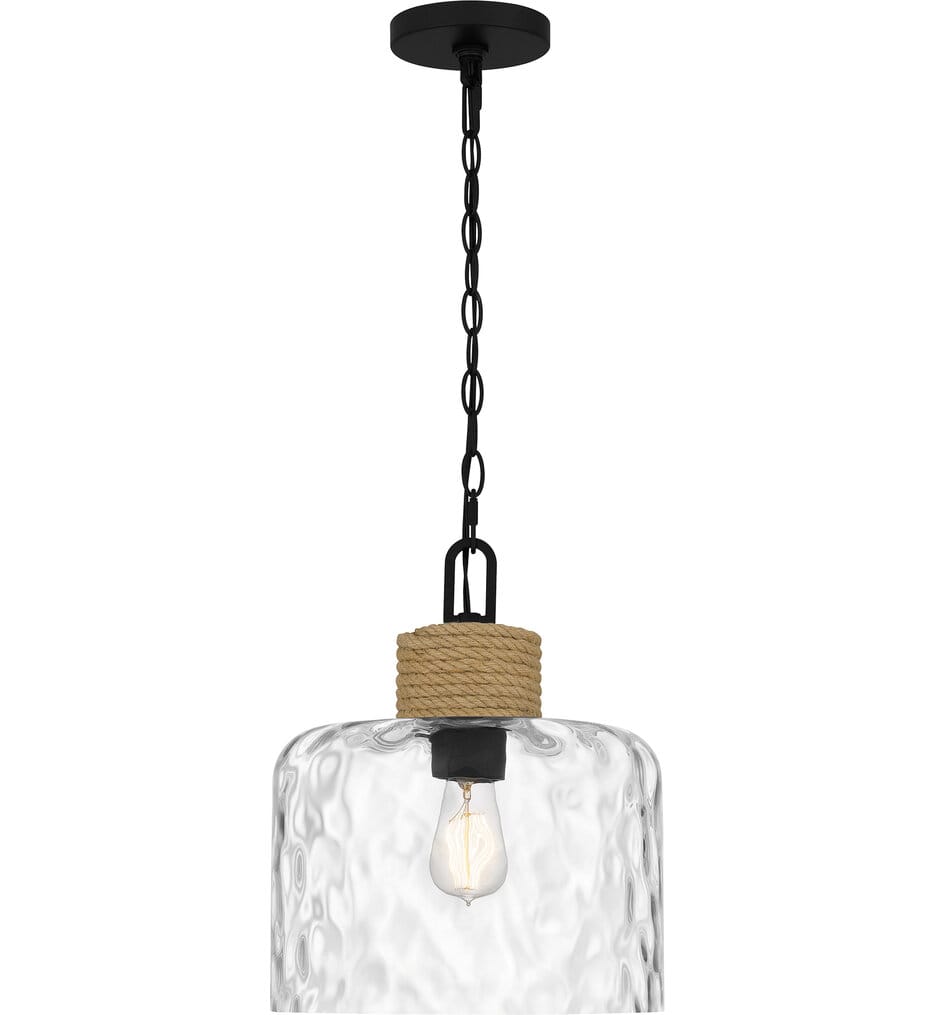 Quoizel - BTC1512MBK - Baltic 12" Pendant