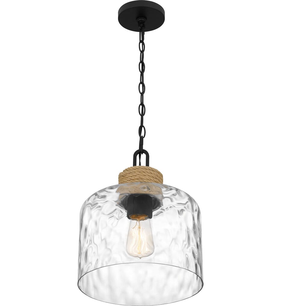 Quoizel - BTC1512MBK - Baltic 12" Pendant