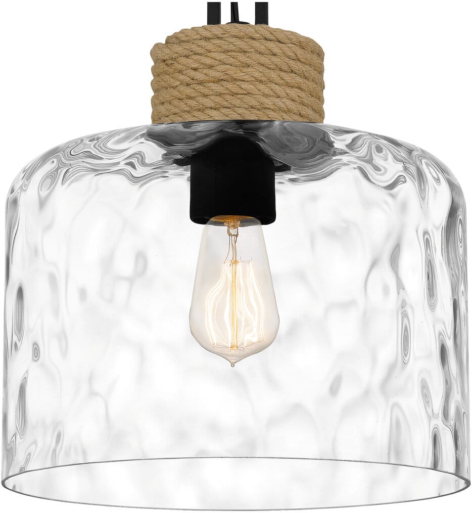 Quoizel - BTC1512MBK - Baltic 12" Pendant