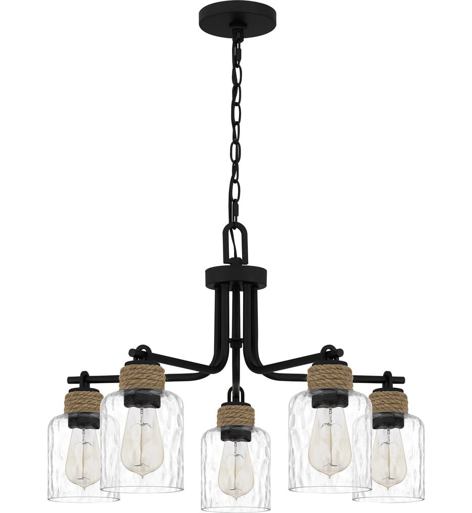 Quoizel - BTC5025MBK - Baltic 25.5" Chandelier