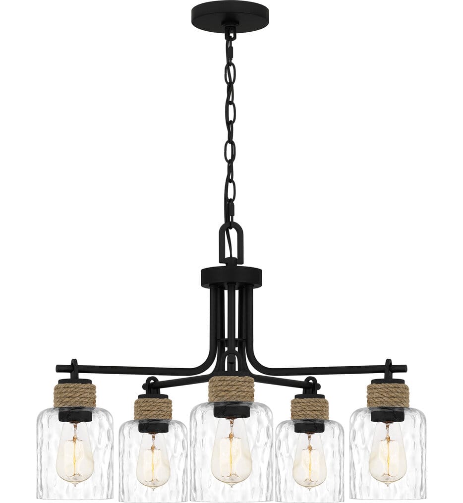 Quoizel - BTC5025MBK - Baltic 25.5" Chandelier