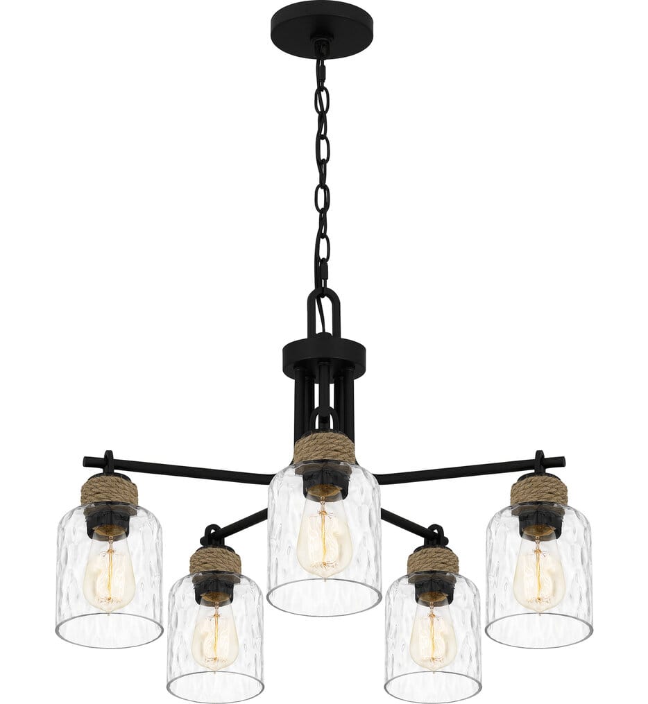 Quoizel - BTC5025MBK - Baltic 25.5" Chandelier