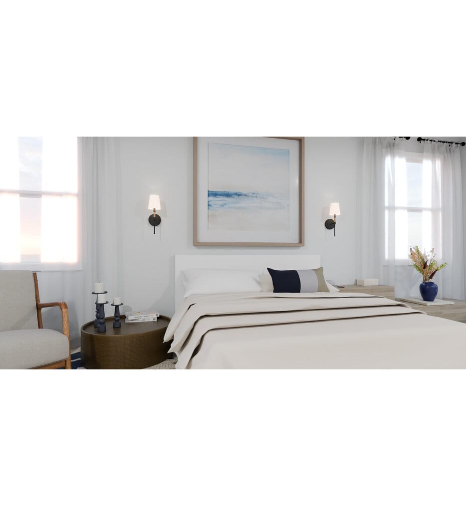 Quoizel - BYL8705MBK - Bayside 7" Wall Sconce