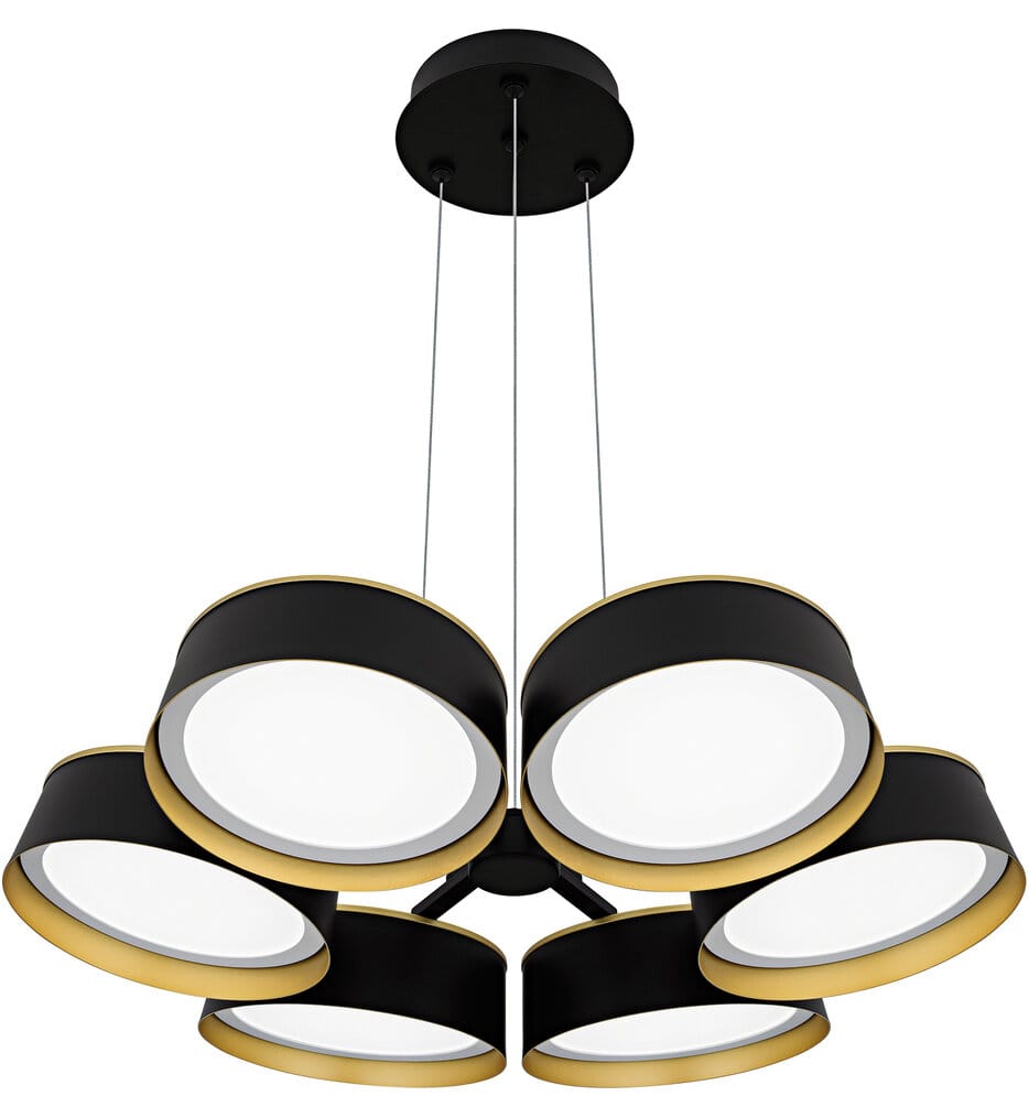 Quoizel - BYS5026MBK - Byrnes 26" Chandelier